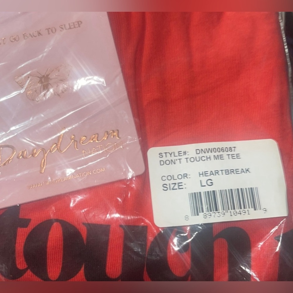 Dolls Kill* Daydream Nation Don’t Touch Me tee - Picture 3 of 3